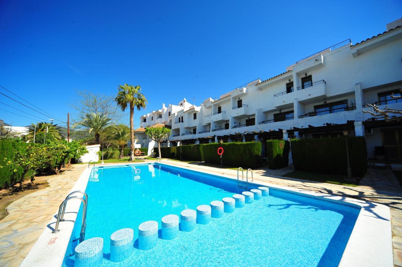 Orange Park Estudio Jardin Vista Piscina Benicàssim Buitenkant foto